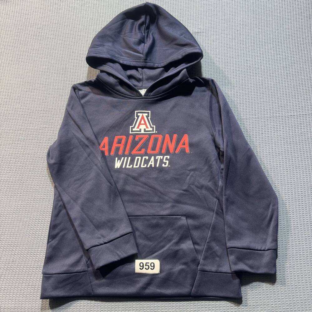 Arizona Wildcats Hoodie Sweatshirt Men Sz‎ Medium  Blue Pre-Owned